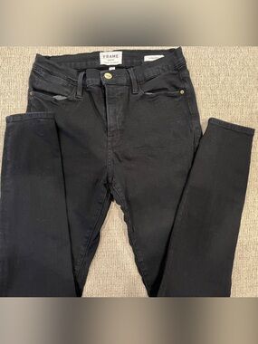 Frame Denim Black Skinny woman’s Jeans
